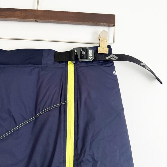 DIRECT ALPINE Betty Quilted Insulated Skirt Navy Blue Small S - Picture 6 of 11